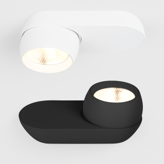 Maxlight Zeus C0263/4 surface-mounted LED luminaire 10W 3000K