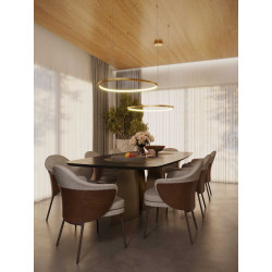 MAXLIGHT Cayenne P0605D/6D LED ring pendant lamp 55/74cm