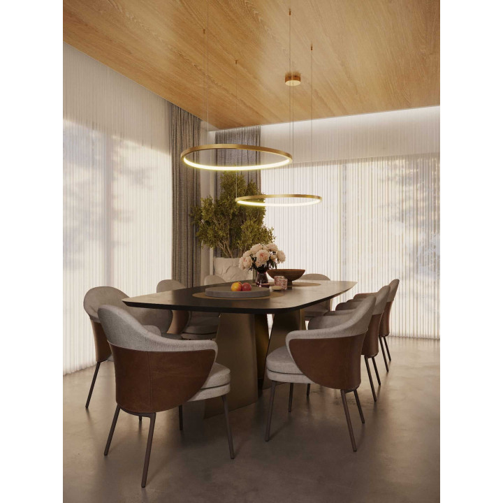 MAXLIGHT Cayenne P0605D/6D LED ring pendant lamp 55/74cm