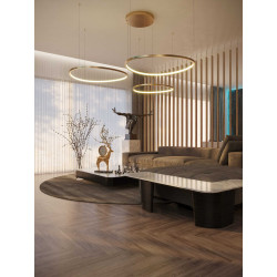 MAXLIGHT Cayenne 3 P0604D lampa wisząca LED 3000K 3-ring