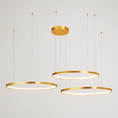 MAXLIGHT Cayenne 3 P0604D lampa wisząca LED 3000K 3-ring