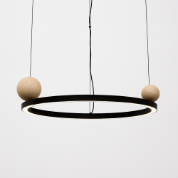 MAXLIGHT Solaris P0613 hanging lamp 40cm LED 35W 3000K