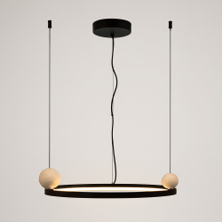MAXLIGHT Solaris P0613 lampa wisząca 40cm LED 35W 3000K