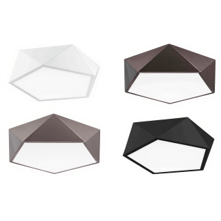 LUCES HUESCA LE42055 ceiling lamp E27 40cm white, black, brown