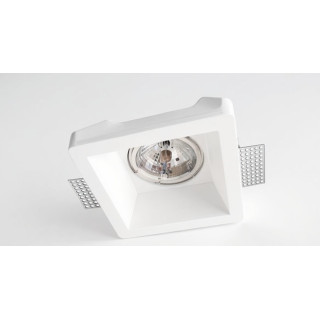 LUCES GRANEROS LE61547 square plaster recessed light fitting