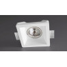 LUCES GRANEROS LE61547 square plaster recessed light fitting