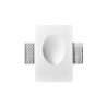 LUCES CIROCCO oprawa ścienna gipsowa LED 3000K