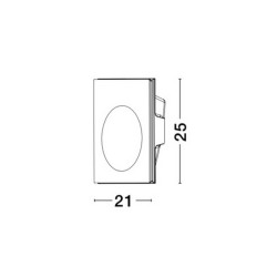 LUCES CIROCCO plaster wall lamp GU10