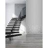 LUCES CIROCCO kwadratowa oprawa ścienna z gipsu LED 1W IP20