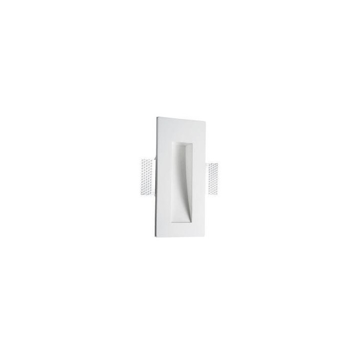 LUCES CIROCCO plaster wall lamp MR11 GU4, white