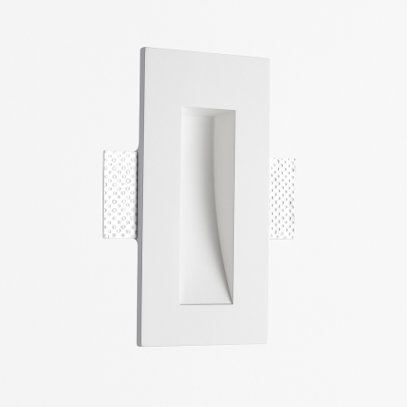 LUCES CIROCCO plaster wall lamp MR11 GU4, white