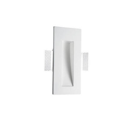 LUCES CIROCCO oprawa ścienna LED 1W 3000K z gipsu, biała LUCES CIROCCO oprawa ścienna LED 1W 3000K z gipsu, biała