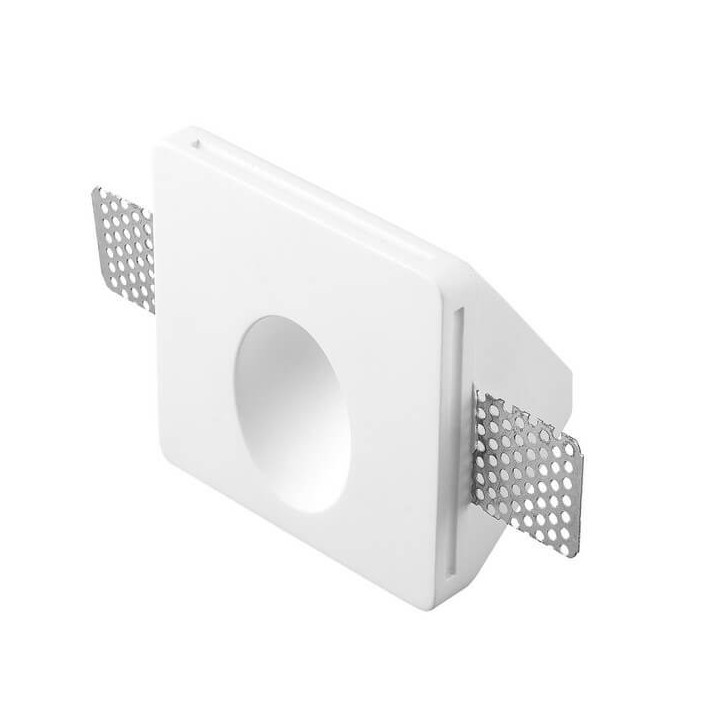 LUCES CIROCCO square plaster wall lamp 12V LED 1W