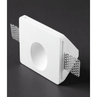 LUCES CIROCCO square plaster wall lamp 12V LED 1W