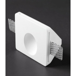 LUCES CIROCCO square plaster wall lamp 12V LED 1W