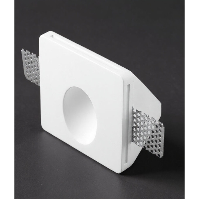 LUCES CIROCCO square plaster wall lamp 12V LED 1W