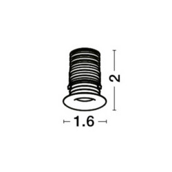 LUCES TINY oczka LED 3000K 1W IP44 nowoczesne oświetlenie