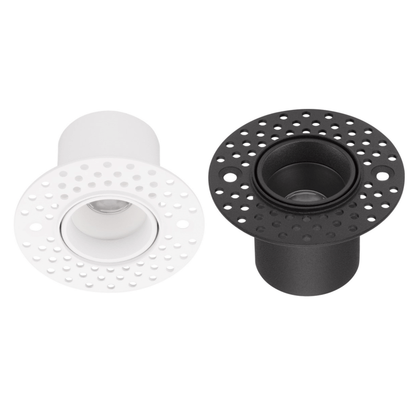 LUCES UHO oprawa wpuszczana LED trimless biała, czarna
