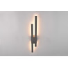 TRIO TAWA kinkiet zewnętrzny LED 2x9W 3000 antracyt IP54