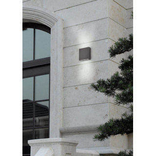 TRIO THAMES outdoor wall lamp up/down LED IP54 anthracite
