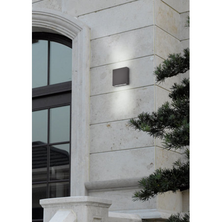 TRIO THAMES outdoor wall lamp up/down LED IP54 anthracite TRIO THAMES outdoor wall lamp up/down LED IP54 anthracite