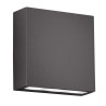 TRIO THAMES outdoor wall lamp up/down LED IP54 anthracite