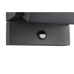 TRIO KANSAS LED outdoor wall lamp with motion sensor IP54