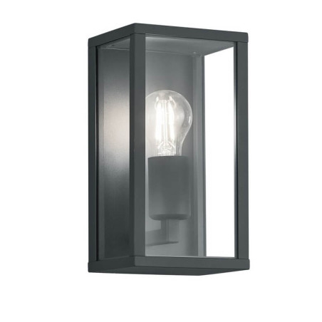 TRIO GARONNE outdoor wall lamp E27 bulb IP44 anthracite TRIO GARONNE outdoor wall lamp E27 bulb IP44 anthracite