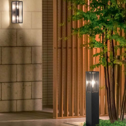 TRIO GARONNE outdoor wall lamp E27 bulb IP44 anthracite