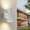 TRIO ARDAS outdoor wall lamp 2xGU10 IP44 white, black