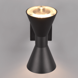 TRIO ARDAS outdoor wall lamp 2xGU10 IP44 white, black