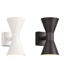 TRIO ARDAS outdoor wall lamp 2xGU10 IP44 white, black