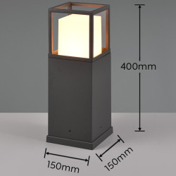 TRIO WITHAM lampa ogrodowa LED ze zmianą barwy światła IP54
