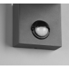 TRIO ROYA outdoor wall lamp with up/down motion sensor