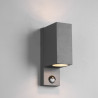 TRIO ROYA outdoor wall lamp with up/down motion sensor