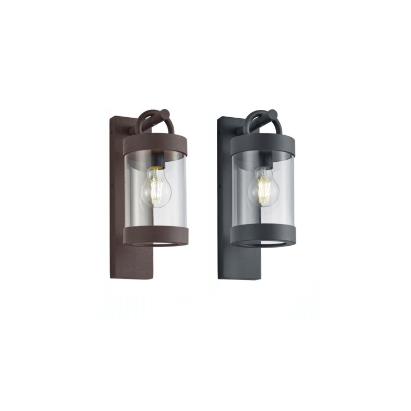 TRIO SAMBESI outdoor wall lamp with twilight sensor IP44