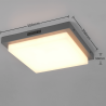 TRIO BERMEJO square ceiling lamp with motion sensor