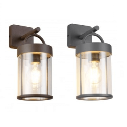 TRIO ALMERIA outdoor wall lamp E27 IP44 rusty, anthracite