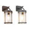 TRIO ALMERIA outdoor wall lamp E27 IP44 rusty, anthracite