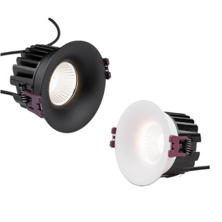 LUCES MALLORCA LE61580/1 oprawa wpuszczana LED biała, czarna IP65