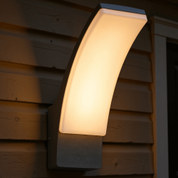TRIO BEJA kinkiet zewnętrzny LED 12,5W IP44 antracyt