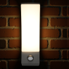 TRIO BEJA LED outdoor wall lamp anthracite with motion sensor