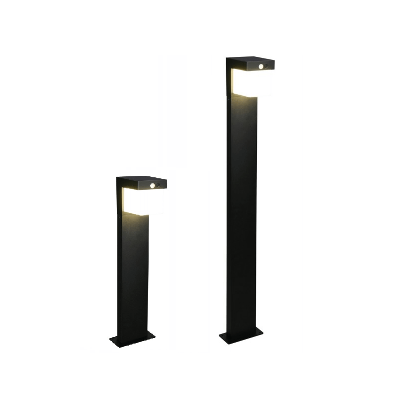 TRIO COLOMBO lampa ogrodowa stojąca LED IP44 czarna 50/100cm