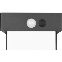 TRIO COLOMBO LED garden standing lamp IP44 black 50/100cm