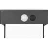 TRIO COLOMBO lampa ogrodowa stojąca LED IP44 czarna 50/100cm