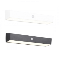 TRIO SILVES 6W LED solar wall lamp with motion and twilight sensor