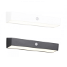 TRIO SILVES 6W LED solar wall lamp with motion and twilight sensor