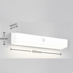 TRIO SILVES 6W LED solar wall lamp with motion and twilight sensor