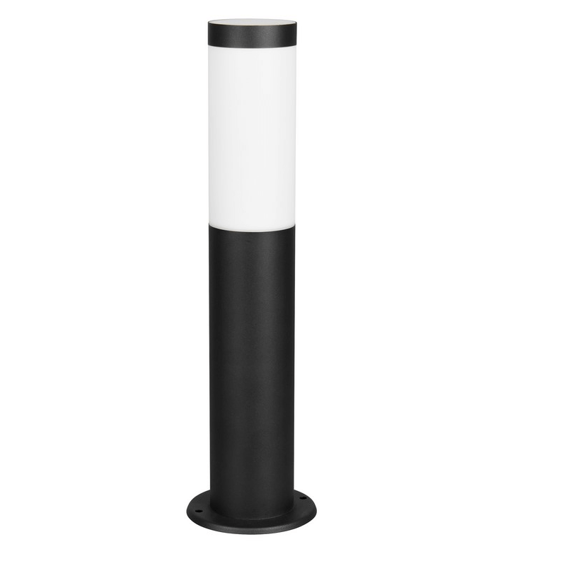 TRIO TRIOTO steel black garden post E27 bulb IP44