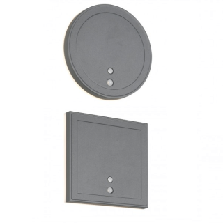 TRIO FORTALEZA outdoor wall lamp with motion and twilight sensor